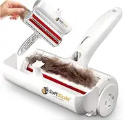 [Must-Have] Pet Hair Remover Roller – Reusable Lint Roller for Dog & Cat Hair, Self-Cleaning Fur Remover for Couch Carpet Clothes Car – Eco-Friendly & Portable for Pet Owners
