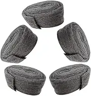 Steel Wool Mouse Hole Filler 5pcs Wool Pads Garage Door Seal Barrier Against Mice
