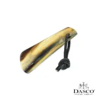 在飛比找momo購物網優惠-【DASCO 伯爵】5061手工牛角鞋把 4吋(牛角 鞋把 