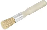 Stencil Brush Round Head Wooden Handle Small Brush for Oil and Acrylic Painting Supplies Durable Bristle Hair for Fine Detailing for Art Projects and Outdoor Use