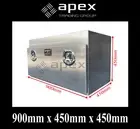 BRAND NEW TOOLBOX FLAT ALUMINIUM TOOL BOX - TRUCK UNDERTRAY STORAGE -15006FPL