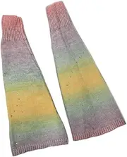 [Frediuo] Knitted Leg Warmers, Leg Sleeves, Lengthened Winter Shoe Socks Protector, Knit Streetwear for Women Ankle Heap Socks