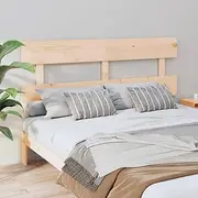 Bed Headboard - Solid Pine Wood Frame, Wall Mounted Headboards for Beds, Head Board, Adjustable, Mounted, Head