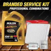 Oil Air Fuel Filter 6L APX10W40 Oil Service Kit for Ford Falcon BA V8 5.4L 02-05