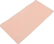 SOESFOUFU Foldable Nail Hand Rest Pad Comfortable Nail Table Mat for Manicure Pedicure Soft PU Cushion for Home Salon Use Reusable Practical Random Color