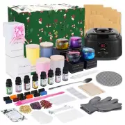 Candle Making Kit for Adults Candle Making Supplies with Digital Soy Wax Melt...