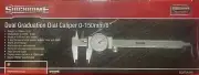Sidchrome SCMT26118 Dial Vernier Calipers 150 mm Length x 6 Inch Width