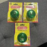 NEW The Original Genuine Duncan Imperial Yo-Yo GREEN! Quantity 3