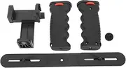 Universal Phone Cage, Smartphone Stabilizer Grip with Cold Shoe and 1/4 Inch Thread, Mobile Phone Video Rig Kit with Handles, for Live Streaming, Vlogging Cage, Tripod Mount