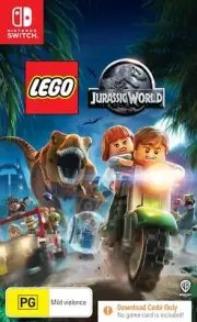 Lego Jurassic World Nintendo Switch (Code In Case) Family Kids Fun Bricks Game