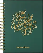 Christmas Planner, A5 Hardcover Notebook - Perfect for Budgeting - Weekly Countdown with Shopping List - Daily Meal Planner - 100 GSM FSC Paper | Perfect Planner Company
