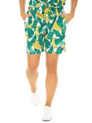 Riley Adams Shorts Gone Bananas Print Unisex