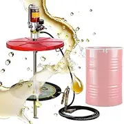Pneumatic Grease Pumps,Air Operated Grease Pump, 55 Gallon Drums Grease Pump,High Pressure Air Operated Grease Pump, 0.85L/min Discharge,Pressure Ratio 50:1, 30-40 Mpa Discharge Pressure