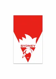 Sydeny Swans AFL Supporter Flag