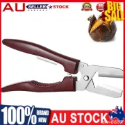 Stainless Steel Chestnut Cutter Pliers Nut Cracker Walnut Clip Nut Easy Opener^□