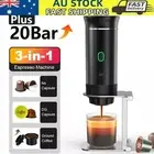 Wireless Electric Portable Espresso Coffee Machine Travel Camping Coffee Maker