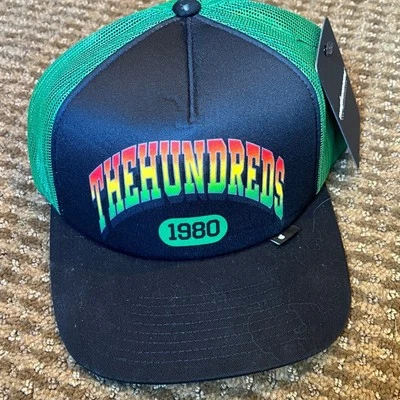 The Hundreds Multicolor Logo Trucker Hat. Polyester cotton OSFM BNWT