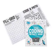 Fun Express STEM Early Coding & Programming Activity Books - 8" x 10", 24 Pieces