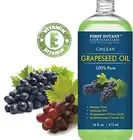 100% Pure Chilean GrapeSeed Oil 16 fl. oz - The Best Emollient for Softer Skin,