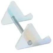 Removable Multicolor Acrylic Keyboard Stand Transparent Desktop Tray4563
