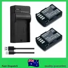 2 Battery /Charger For DMW-BLF19E Panasonic Lumix DMC-GH3 DMC-GH4 DMC-GH5 Camera