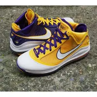 在飛比找蝦皮購物優惠-免運 Nike LeBron 7 Lakers CW2300