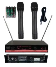 STARAUDIO 2 Channel Handheld VHF Wireless Microphone System 2CH VHF Karaoke Mic