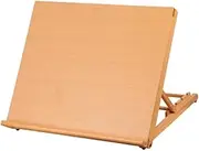 Adjustable Wooden Art Paitnig Drawing Board Workstation, 45x35x30cm