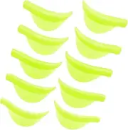 UEIOAVL False Eyelashes Pack of 10 Eyelash Lift Pads, Silicone Eyelash Lift Pads, Reusable Eyelash Lift Protectors, Eyelash Lift Curl Soft Lash Accessories