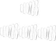 Parliky 4sets Turntable Belt Replacement Restore Performance Rubber Drive Belt for Turntables Tape Machines Drive Records 6pcs*4