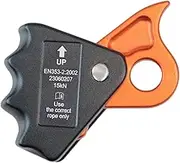 Perfeclan Rope Grab Fall Arrester Adjuster Ascender Equipment Rigging Accessories for Mountaineering Work Rappelling