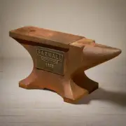Farmall 1923 Cast Iron Anvil Paperweight Embossed Makers Mark (8" x 3.5" x 2")