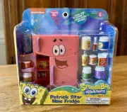 SpongeBob Squarepants Patrick Star Toy Mini Fridge & SpongeBob Foods Nickelodeon