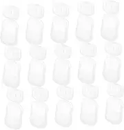 Healvian 1set Portable Travel Soap Dish Soap Travel Mini Toiletries Travel Soap Container Soap Tray Soap Case Soap Bars Soap Dish Hand Soaps Soap Travel Supplies White Plastic 20boxes