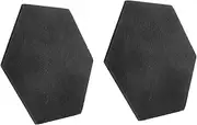 Levemolo 2Pcs Sound Absorbing Felt Boards Acoustic Insulation Panels for Home Office Easy Installation Noise Reduction
