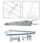 Extension Arm with Bolts Barrier Protection Easy to Install Fence Fence Height