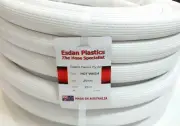 Hot Wash Water Hose pipe Industrial PVC heat 25mm 1" x 20m ESDAN washdown ESDAN