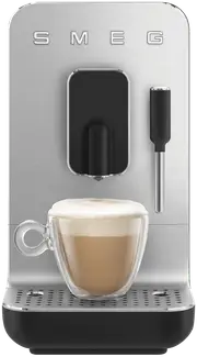 Smeg Bean To Cup Coffee Machine With Steam Wand Matte Black