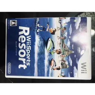 正版任天堂現貨土城可面交現貨Wii Sports Resort 渡假勝地 WII U 主機適用 (二手片-光碟約9成新)