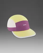 Light Speed Small Cap, 2XU, OSFA, Hyper Violet/Pixel Lemon, Unisex