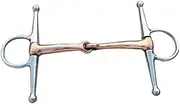 Amagogo Horse Bit Horse Snaffle Bit Horse Riding Snaffle Stallion Training Bit