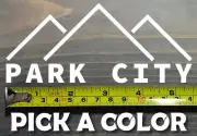 Park City Sticker Decal Mountain Ski 5.5" Snowboard Utah The Canyons Solitude