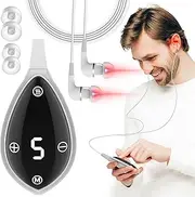 Upgrade Red Light Therapy for Ears, 650NM Red Light Ear Therapy Device, Portable Red Light Tinnitus Device