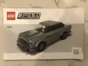 INSTRUCTION MANUAL ONLY from LEGO 76911 007 Aston Martin DB5, Brand New!