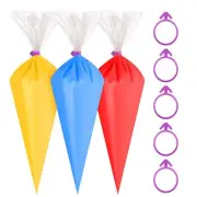 Kootek 100-Piece Piping Bags, 16 Inch Pastry Bags, Icing Piping Bags for Fros...