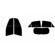 For Kia Picanto 5-door 2011-17 Full Pre Cut Window Tint Kit Front & Rear Film