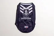 Fremantle Dockers AFL Pet Jersey, Official Supporter Gear for Dogs, Large