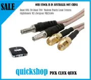 Dual SMA TO Dual Modem Patch Lead Telstra Nighthawk M2 Netgear MR2100 M5 M6 Mimo