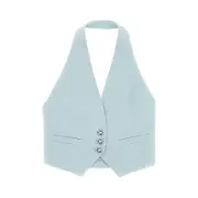 [PINKO] PINKO Technical cady vest Woman 38 38 Blue