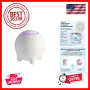 Ultrasonic Retainer Cleaner, 180ML Denture Cleaner, 4 LED Lights, 45KHZ Ultra...